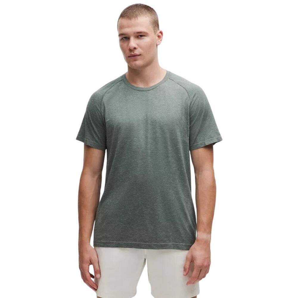 Men’s Lululemon Green Metal Vent Tech Short-Sleeve Shirt
